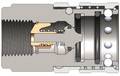 Dixon 3TRBF3 3./8" TEMA COUPLER, 3/8"BSPP, STEEL Body Material: STEEL Body Size: 3/8"